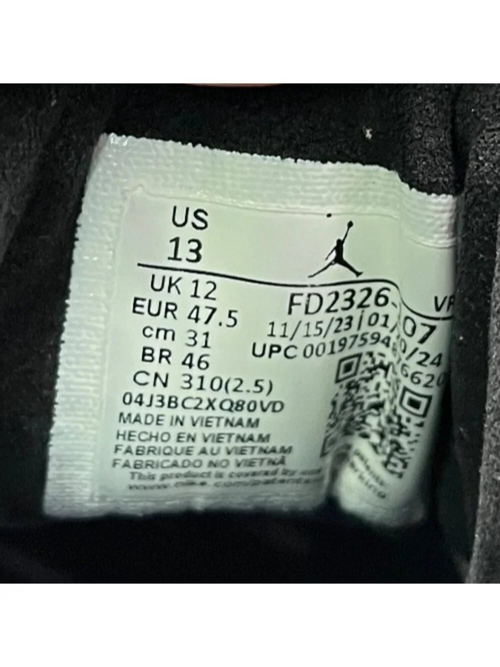 Nike Air Jordan 38 Low Royalty Mens Size 13 White Basketball Shoes Sneakers